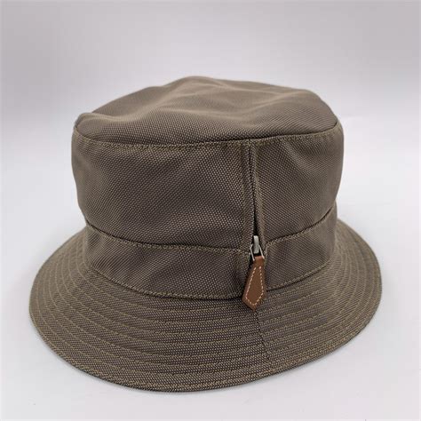 Authentic HERMES Chapeaux Motsch pour Hermes Bucket Hat.